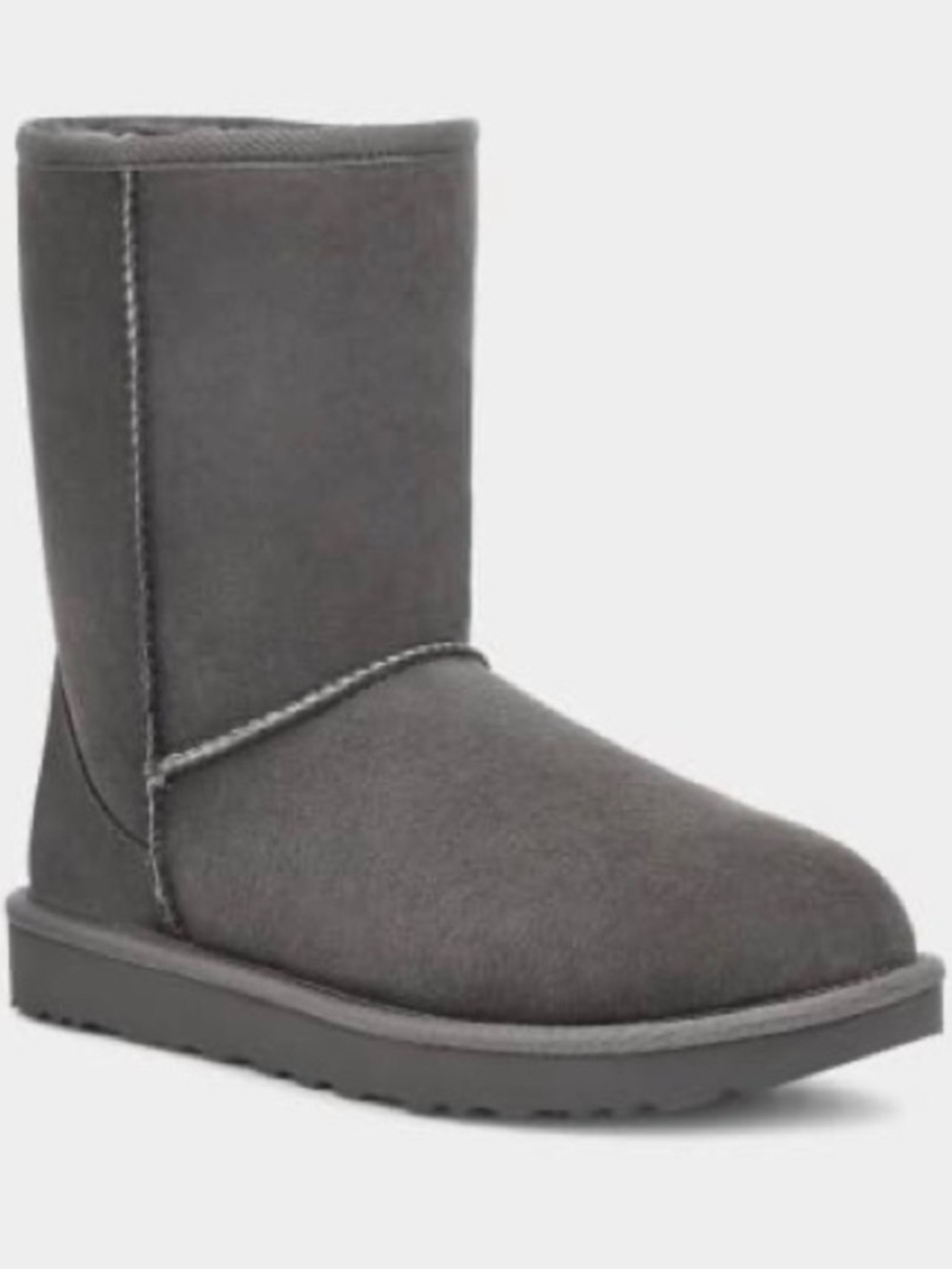 UGG Classic Short Boot in Charcoal Gray